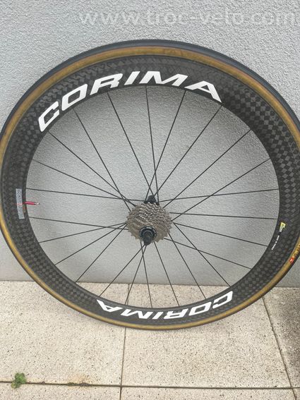 Paire de roues Corima + cassette Dura-Ace 11v  - 2