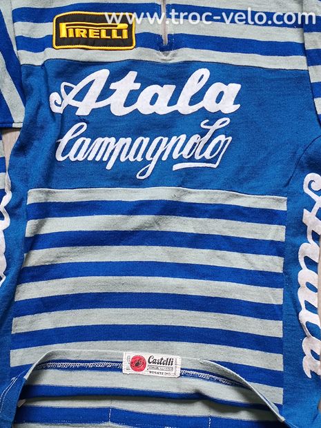 Maillot castelli officiel équipe Pro ATALA Campagnolo 1982. - 2