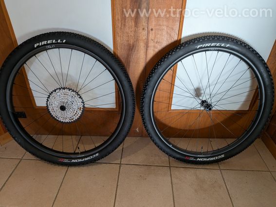 Roue VTT 29 carbone oquo mp30 team