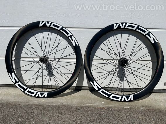 Roues Carbone Scom Ultra Disk Rayon Carbone Roulements Céramiques