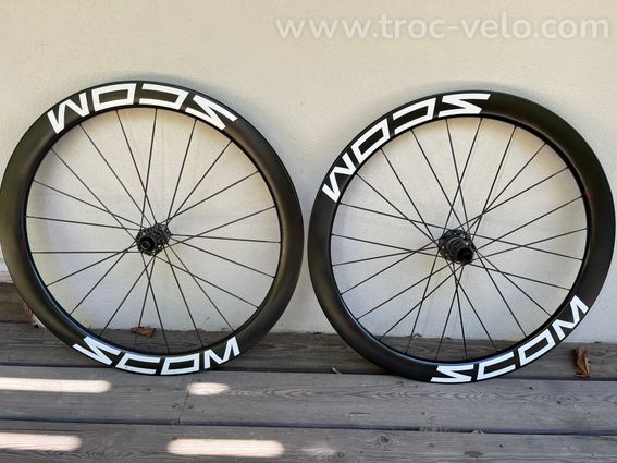 Roues Carbone Scom Ultra Disk Rayon Carbone Roulements Céramiques - 5