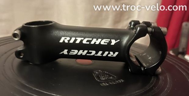 Potence 110mm 1"1/8 en aluminium noir Ritchey en tbé - 3