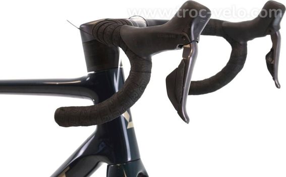 Produit Reconditionne Scott Addict 20 Di2 12v Bleu Velo De Route Tres Bon Etat - 6