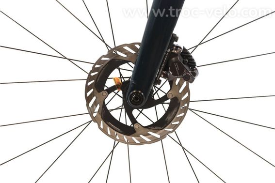 Produit Reconditionne Scott Addict 20 Di2 12v Bleu Velo De Route Tres Bon Etat - 7