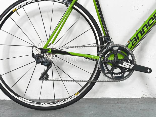 Vélo de route Cannondale Supersix Evo Shimano Ultegra Taille 54 / Roues Mavic Aksium - 2