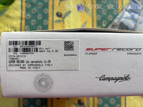 cassette campagnolo SR 12v  - 4