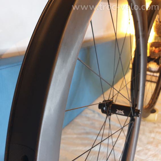 Paire carbone GRAVEL KORE TITAN 50mm 1380g 🤩 pour shimano ou Sram XDR - 5