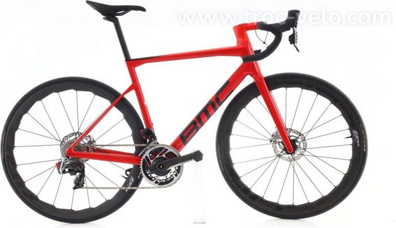 Produit Reconditionne Bmc Teammachine Slr 01 One Axs 12v Rouge Velo De Route Tres Bon Etat