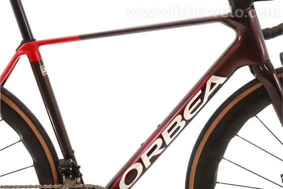 Produit Reconditionne Orbea Orca M10iltd Di2 12v Rouge Velo De Route Tres Bon Etat - 2