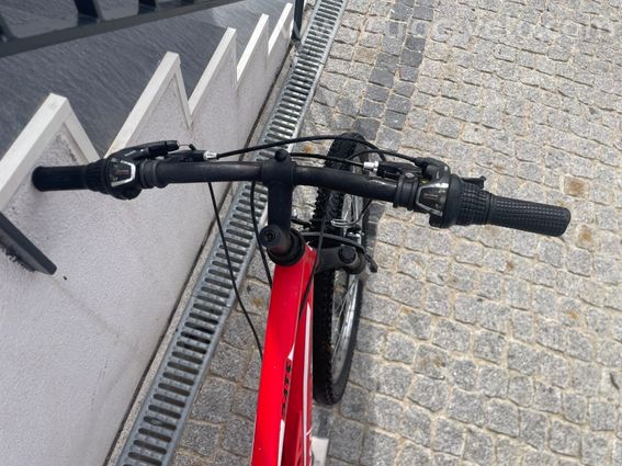Vélo tout suspendu rouge – 24 pouces - 2