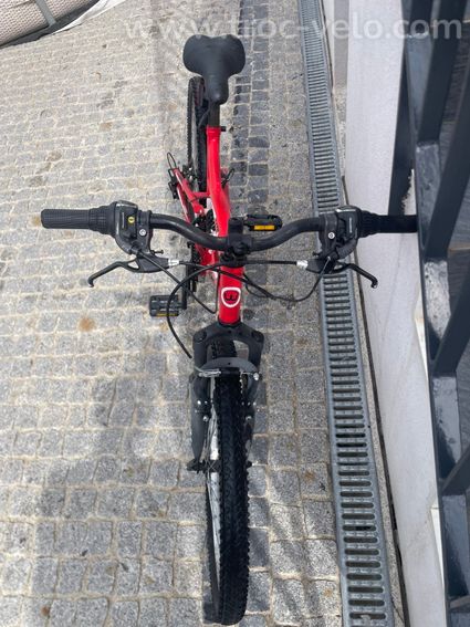 Vélo tout suspendu rouge – 24 pouces - 3