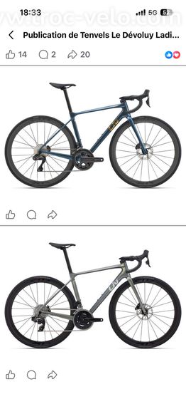 Vélo route femme - 2