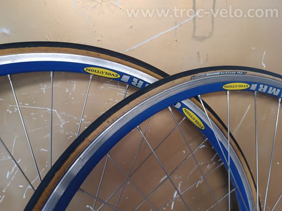 Paire De Roues Camri Évolution 9 Vitesses Campagnolo  - 3