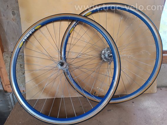 Paire De Roues Camri Évolution 9 Vitesses Campagnolo  - 4