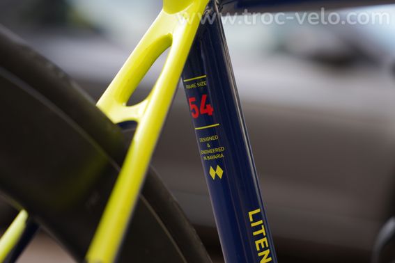 Cube Litening C:68 Wanty Gobert – Carbone – SRAM AXS – M/54 - 15