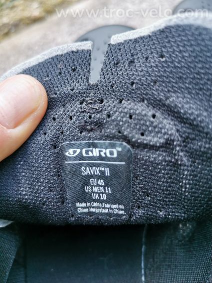 Giro Savix 2 route - 2