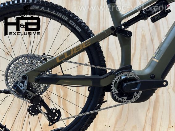 Cube Stereo Hybrid ONE44 HPC TM 800 Carbon 29 pouces VTT électrique Sram GX AXS 2025 - 13