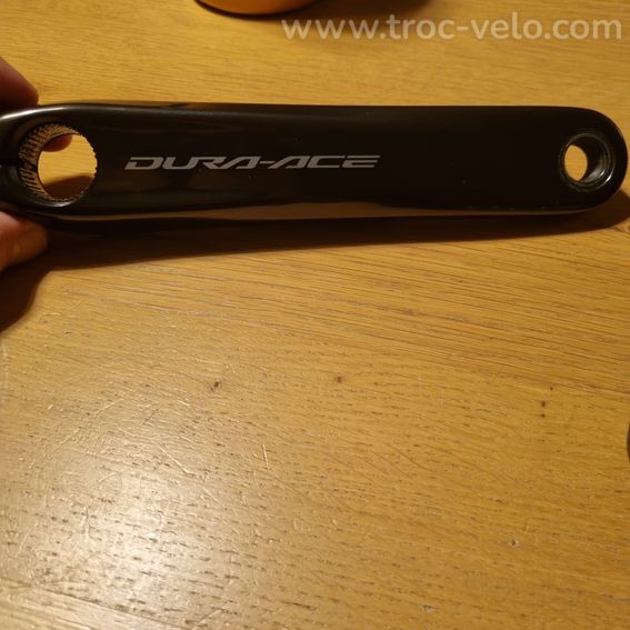 capteur de puissance 4i sur manivelle shimano dura-ace.