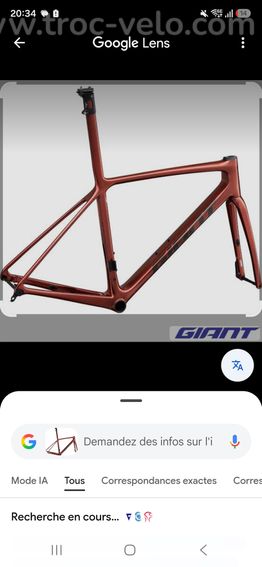 Kit cadre tcr sl 2026
