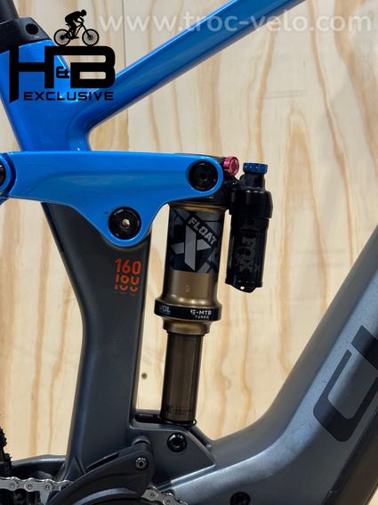 Cube Stereo Hybrid 160 HPC Actionteam 750 Carbon VTT électrique Shimano XT 2024 - 11