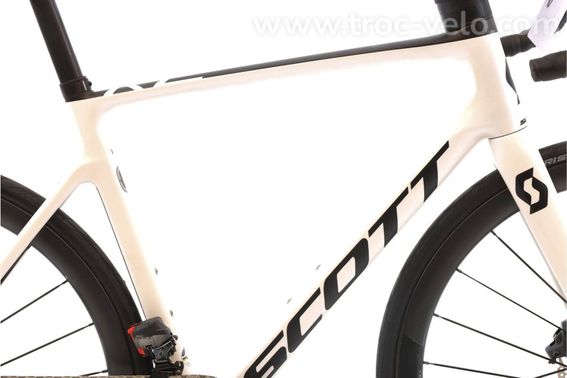Produit Reconditionne    Scott Addict Rc 10 Axs 12v    Blanc   Velo De Route   Tres Bon Etat - 2