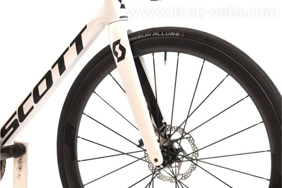 Produit Reconditionne    Scott Addict Rc 10 Axs 12v    Blanc   Velo De Route   Tres Bon Etat - 5