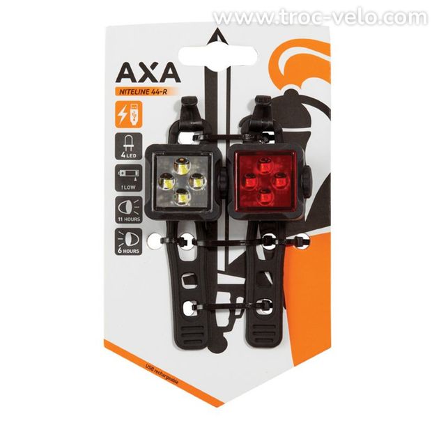 Kit Eclairage Avant/Arrière AXA NITELINE 44-R  - 5