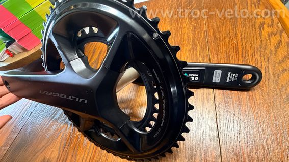 Pédalier ultegra r8100 capteur puissance neuf  - 2