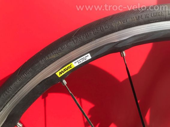 Scott CR1 Comp XL carbone – Mavic Ksyrium – transmission neuve – pédales TIME – Bicycode - 4