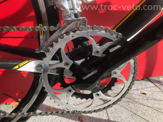 Scott CR1 Comp XL carbone – Mavic Ksyrium – transmission neuve – pédales TIME – Bicycode - 5