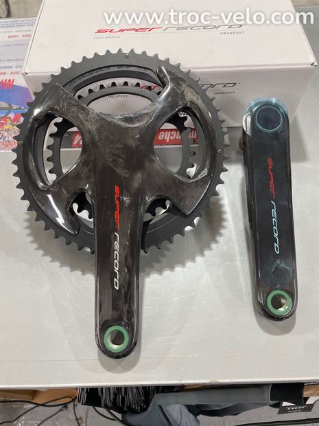 Pédalier campagnolo super record  - 1