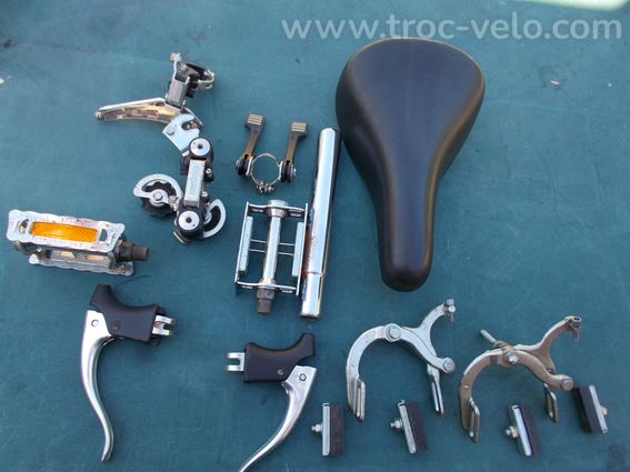 divers pièces de vélo vintage ancien - 6