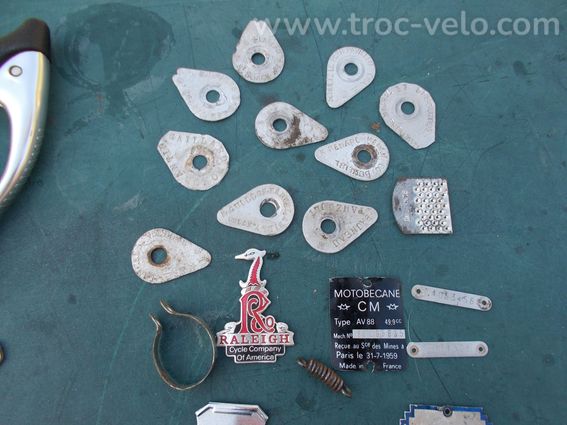 divers pièces de vélo vintage ancien - 8