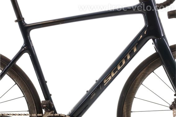 Produit Reconditionne    Scott Addict 20 Di2 12v    Bleu   Velo De Route   Tres Bon Etat - 2