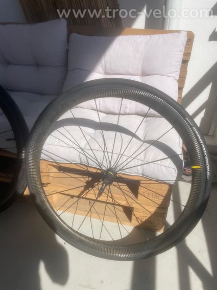 Paire de roues Mavic cosmic carbone SLR – Profil 40 mm - 2