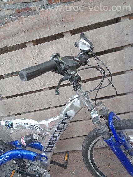 VTT tout suspendu Decoy Stealth – cadre alu, freins à disque, 21 vitesses – prêt à rouler - 8
