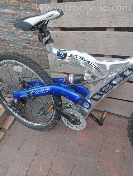 VTT tout suspendu Decoy Stealth – cadre alu, freins à disque, 21 vitesses – prêt à rouler - 10