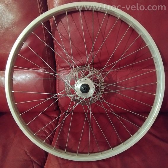Roue avant 26" pouces disque Mach1 en Bé - 3