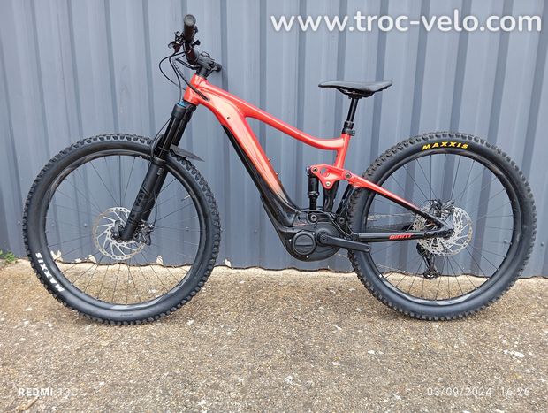 GIANT TRANCE X E+2 PRO ROUGE 29" M 2022 - 2