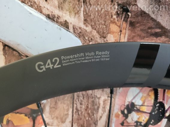 NEUF ! Paire de roues carbone Classified G42 - 4