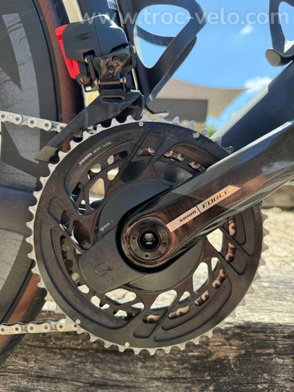 Van Rysel RCR 2023 XL – SRAM Force AXS – Zipp 404 Firecrest carbone – 7000 km - 4