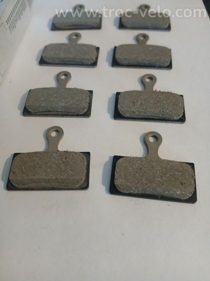 Lot 4 paires de plaquettes SHIMANO BP-G05S-RX résine - 2