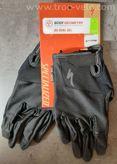 Gants longs Specialized BG Dual Gel neufs
