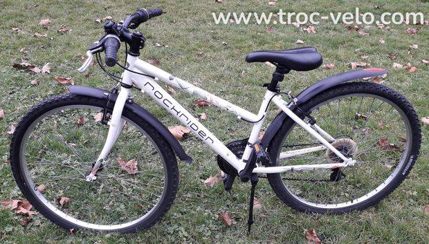 Vtc vtt loisir Femme fille 26 pouces enfant, adolescent ou personne de petite taille Rockrider en Tbé - 3