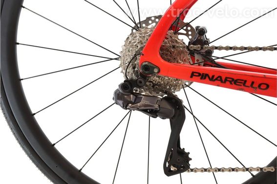 Produit Reconditionne    Pinarello Prince Disk Di2 12v    Rouge   Velo De Route   Tres Bon Etat - 3