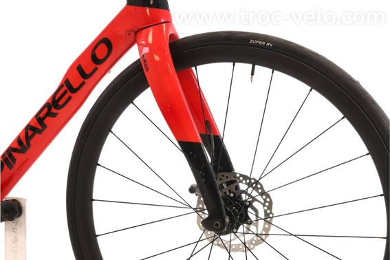 Produit Reconditionne    Pinarello Prince Disk Di2 12v    Rouge   Velo De Route   Tres Bon Etat - 5