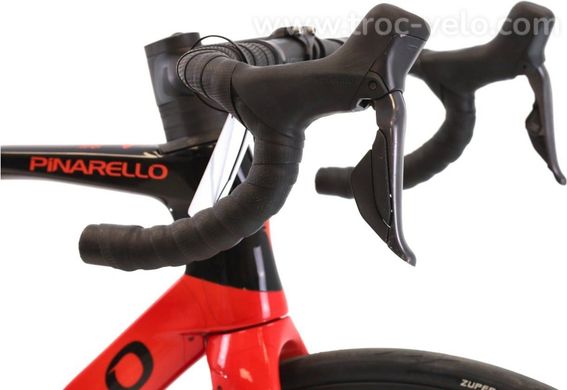 Produit Reconditionne    Pinarello Prince Disk Di2 12v    Rouge   Velo De Route   Tres Bon Etat - 6
