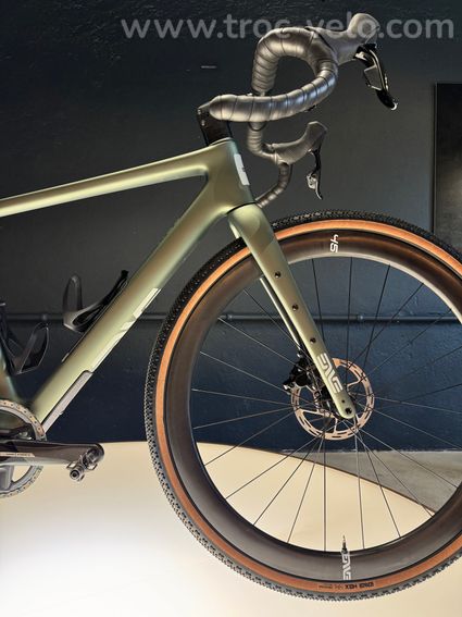 Vélo Gravel Enve Mog 52 Sram Force AXS 1x roues Foundation 45 couleur Topo Green - 3