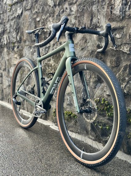 Vélo Gravel Enve Mog 52 Sram Force AXS 1x roues Foundation 45 couleur Topo Green - 2