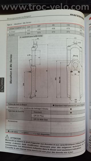 Fourche Marzocchi - 7
